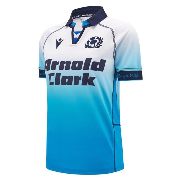 Macron Scotland Rugby Away Shirt 2024 Womens In White