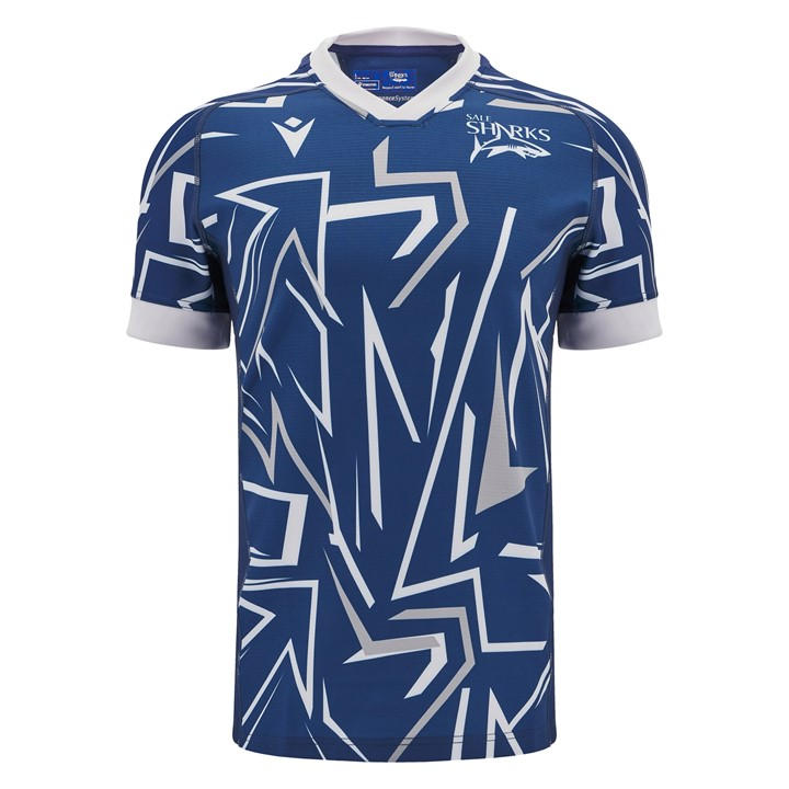 MACRON SALE SHARKS TRAINING SHIRT 2024 2025 ADULTS