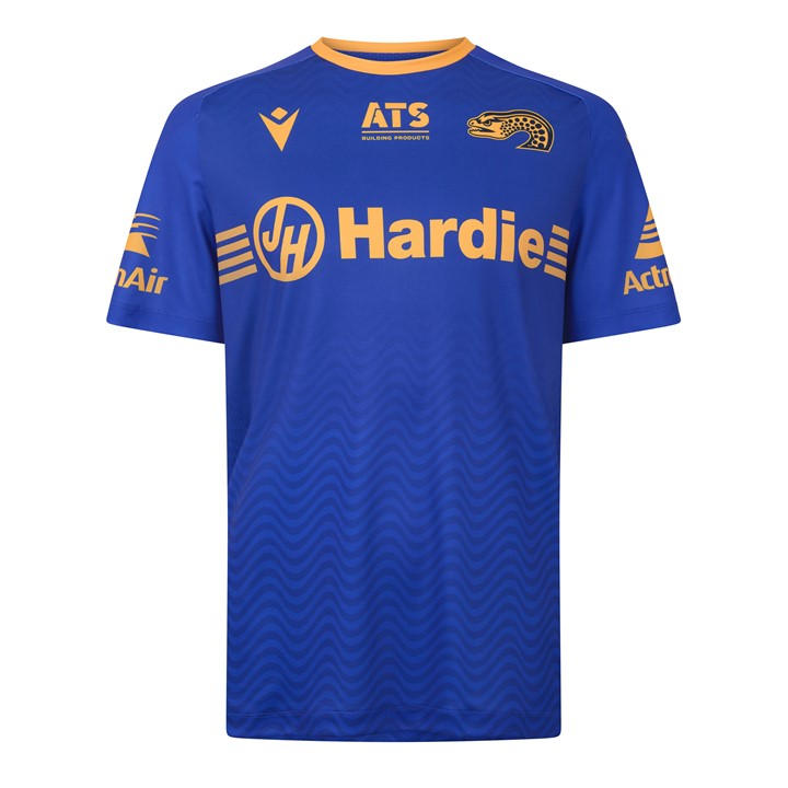 MACRON PARRAMATTA 2025 EELS TRAINING T-SHIRT MENS