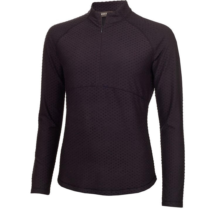 Calvin Klein Golf Women's Black G Znk Top Size 16