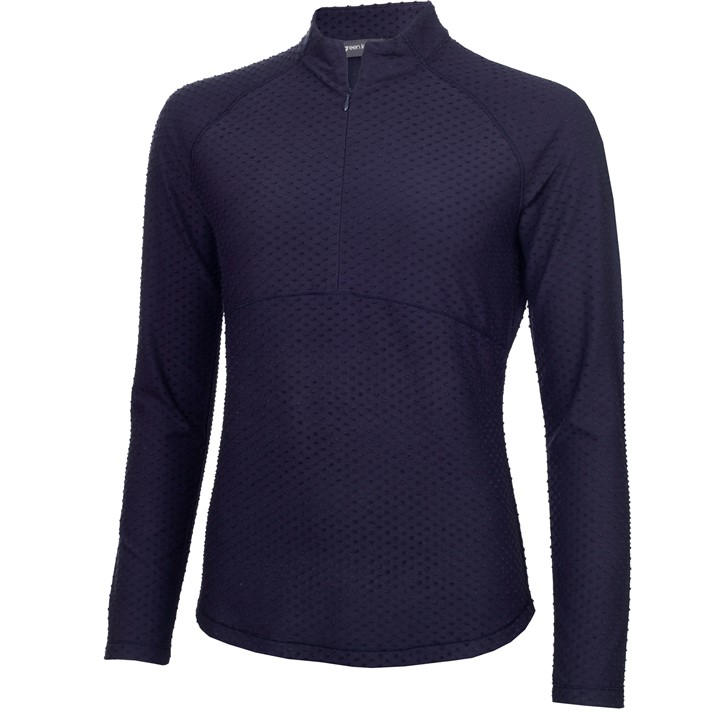 Calvin Klein Golf Women's Blue G Znk Top Size 12