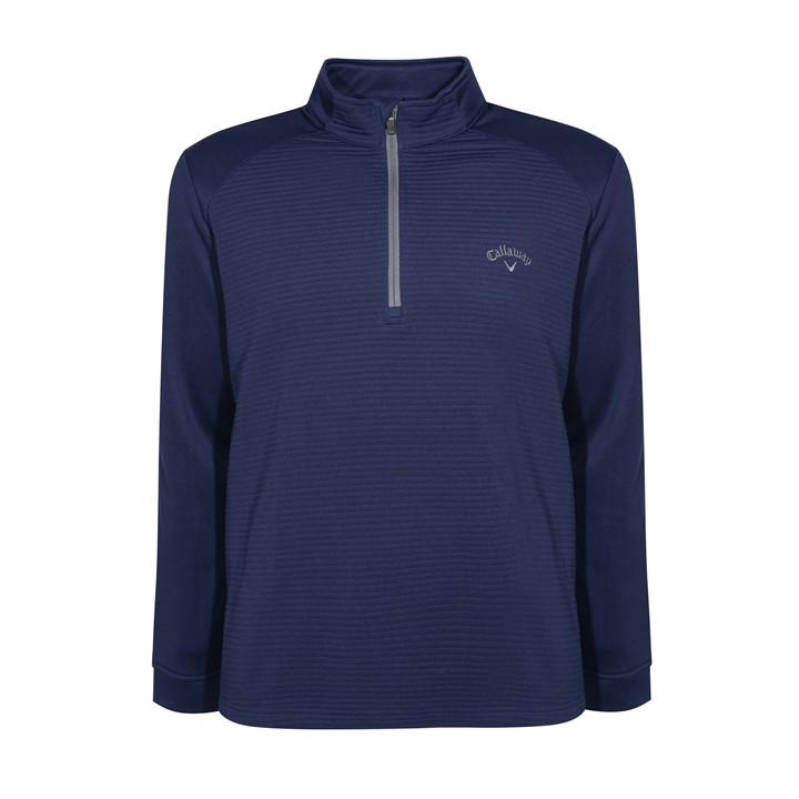 Callaway Men's Blue Ps Herringbone Qz Large
