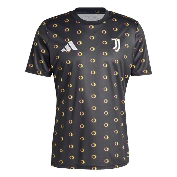 Adidas Originals Juventus Pre Match Shirt 2024 2025 Adult In Brown