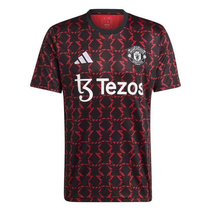 ADIDAS ORIGINALS MANCHESTER UNITED PRE MATCH SHIRT 2024 2025 ADULT