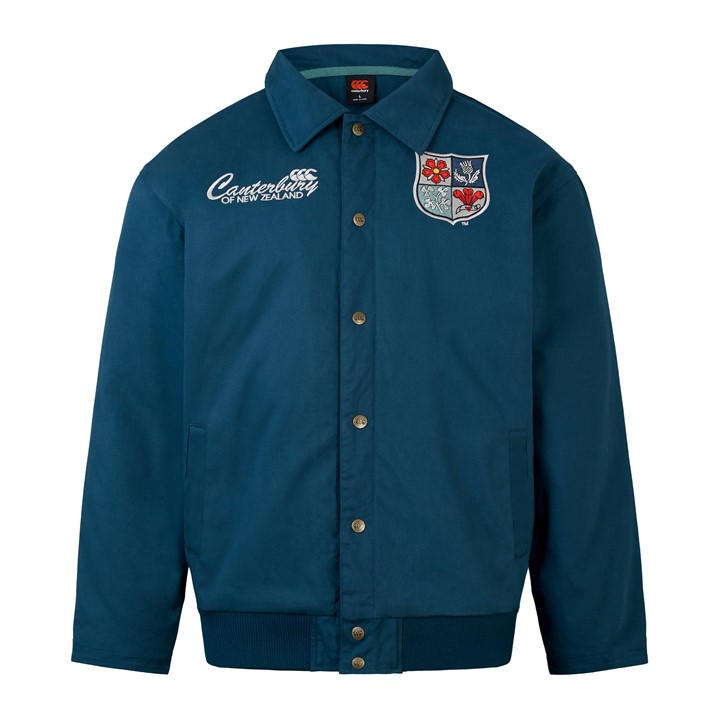 CANTERBURY BRITISH AND IRISH LIONS HERITAGE QUILTED JACKET ADULTS