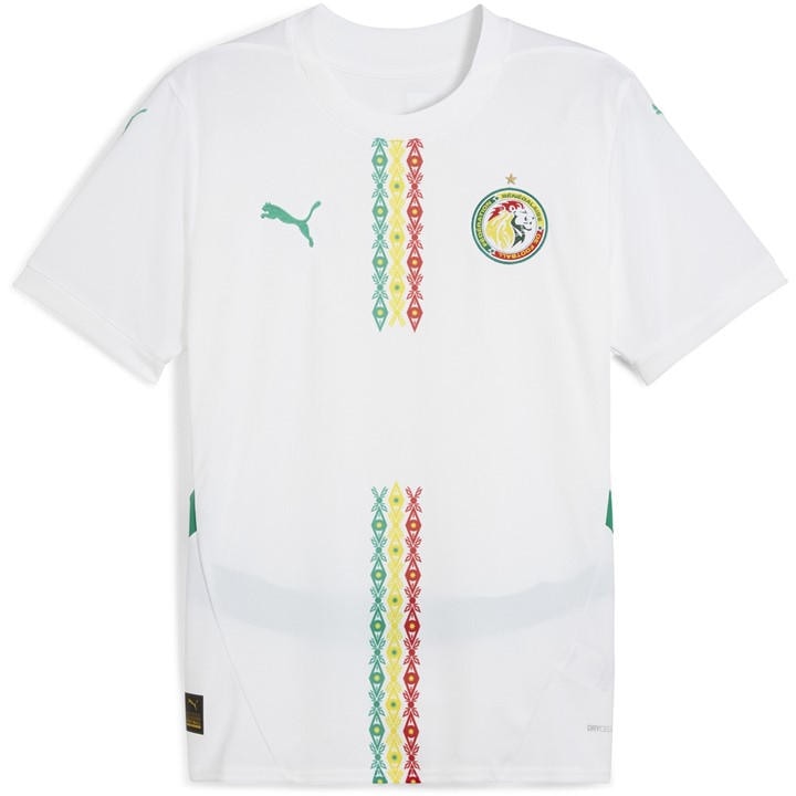 Puma Senegal Home Shirt 2025 Adults In White