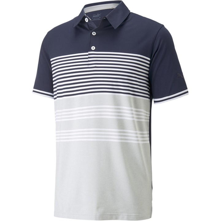 Puma Mattr Track Polo Shirt Mens In Grey