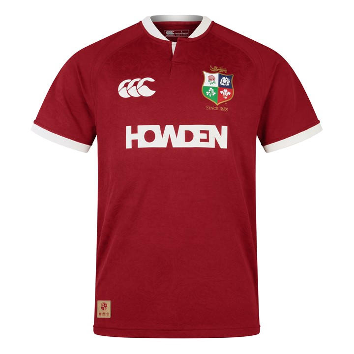 Canterbury Men's Red British And Irish Lions 2024 Shirt Adults 2XL