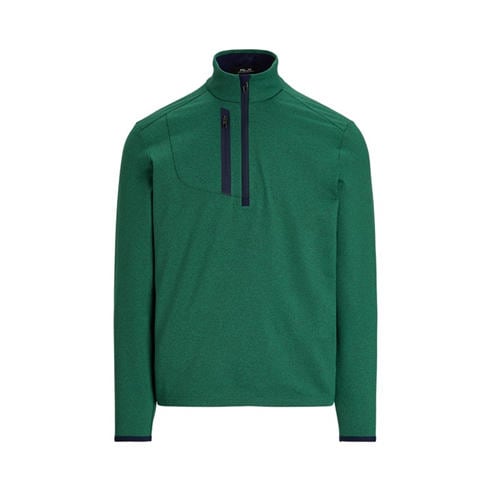 Polo Ralph Lauren - Men's RLX Cotton Long Sleeve Half Zip Performance Golf Jacket