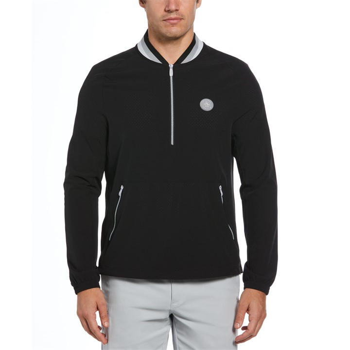 ORIGINAL PENGUIN GOLF QUARTER ZIP LGHTW