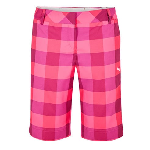Puma - (14) Golf Plaid Tech Short Womens