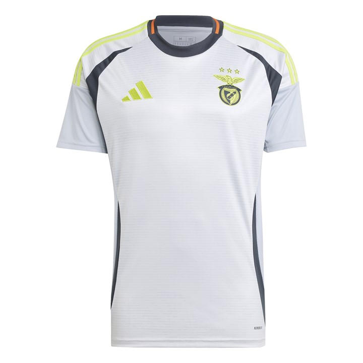 Adidas Men's Grey Benfica Third Shirt 2024 2025 Adults Small