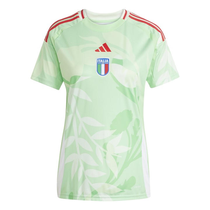 Adidas Women's Green Italy Away Shirt 2025 Small