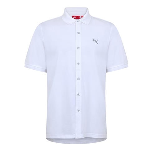 Puma - Golf Button Polo Mens