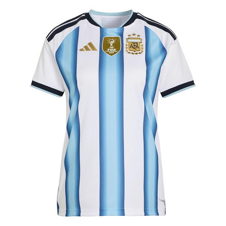 Adidas Women's White Argentina Home Shirt World Cup 2026