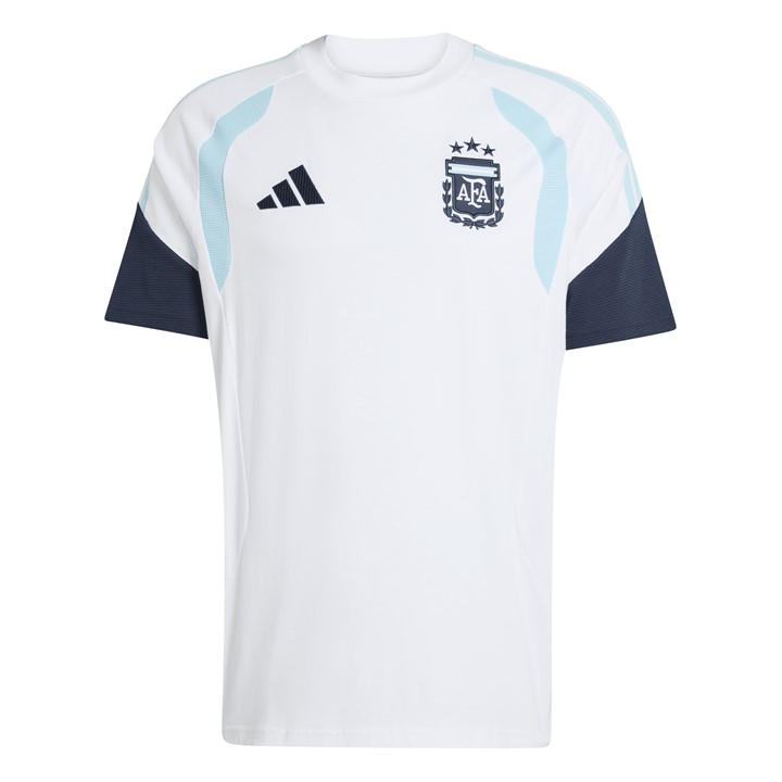 Adidas Men's White Argentina Training Shirt World Cup 2026