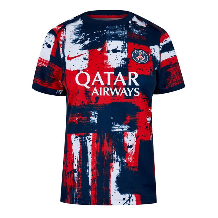 NIKE PARIS SAINT-GERMAIN ACADEMY PRO PRE MATCH SHIRT 2024 2025 WOMENS