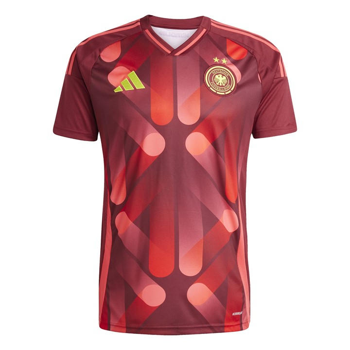 Adidas Boys Red Germany Away Shirt 2025 Juniors Size 11