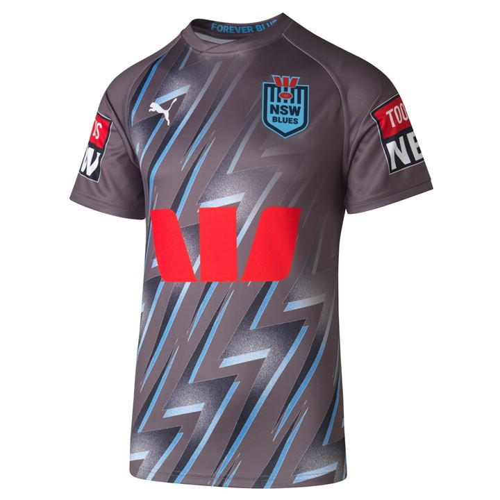 Puma New South Wales Blues Training Shirt 2024 Adults In Multi