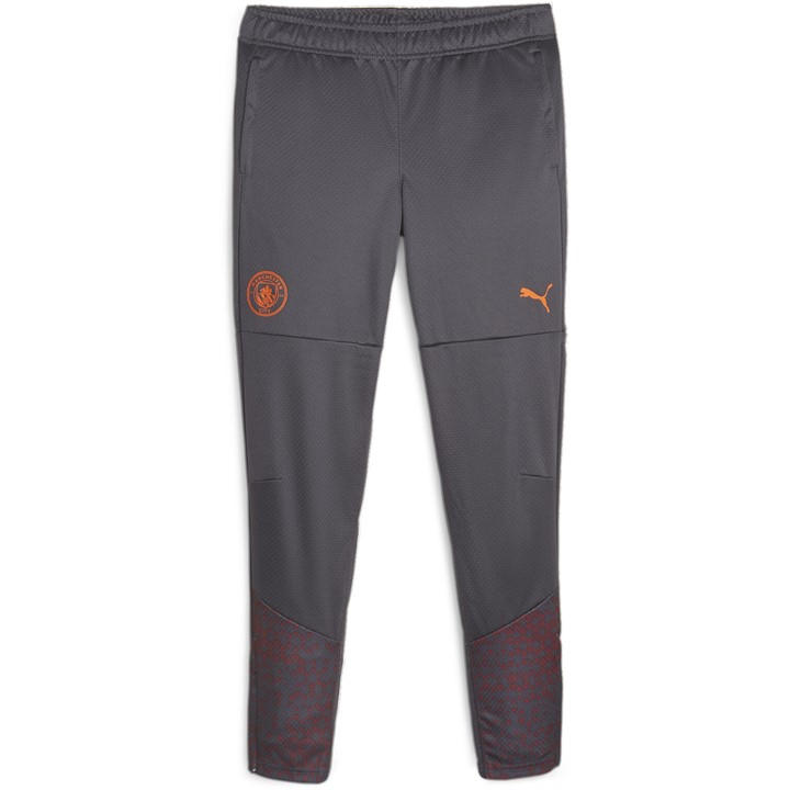 Puma Women's Grey Mcfc Training Pants W Tracksuit Bottom Size 16