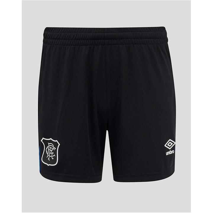 Umbro Boys Black Rangers Third Shorts 2025 2026 Juniors Size 11