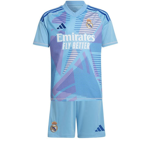 adidas - Real Madrid Home Goalkeeper Minikit 24/25 Juniors