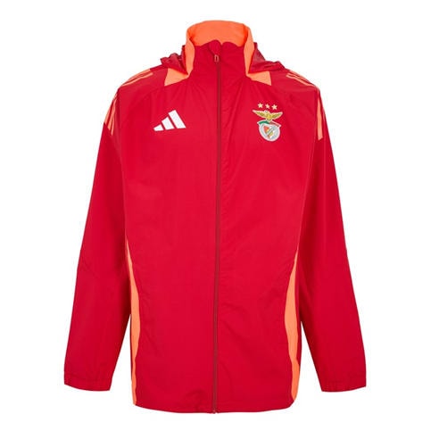 adidas - Men's Benfica Autumn Winter Licensed Rain Anorak