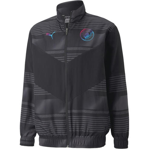 Puma - Men's Manchester City Licensed Rain Anorak Jacket