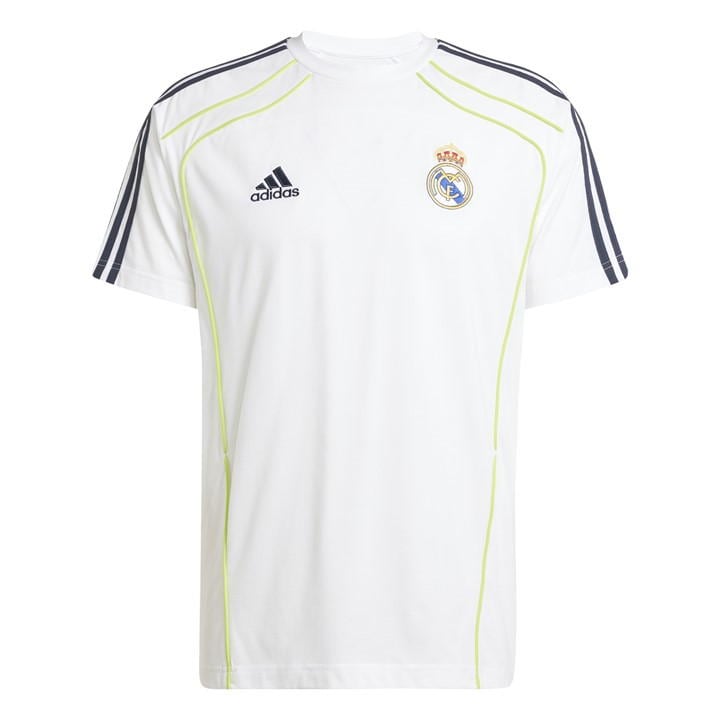 White - adidas - Real Madrid UBP T-Shirt Adults