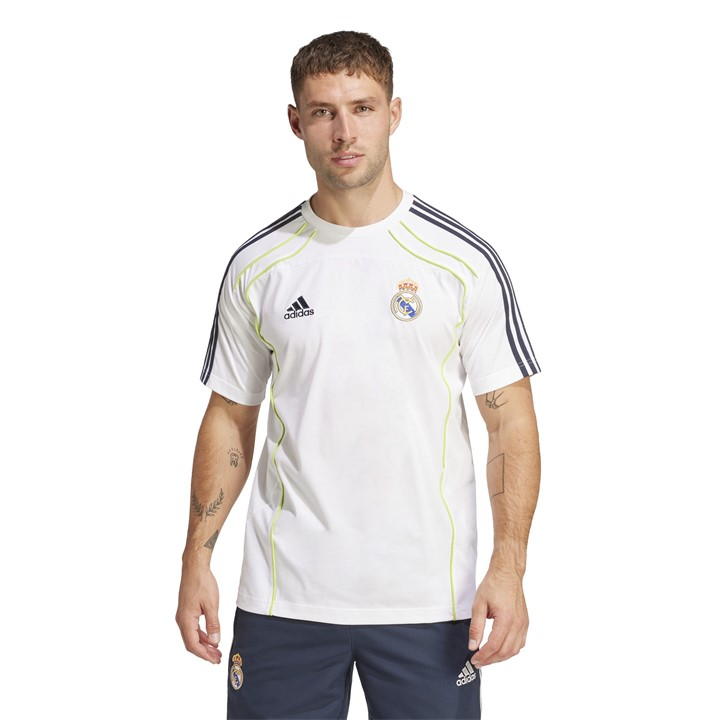 White - adidas - Real Madrid UBP T-Shirt Adults