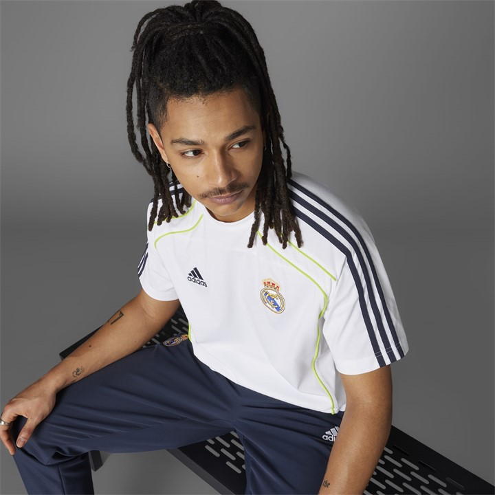 White - adidas - Real Madrid UBP T-Shirt Adults