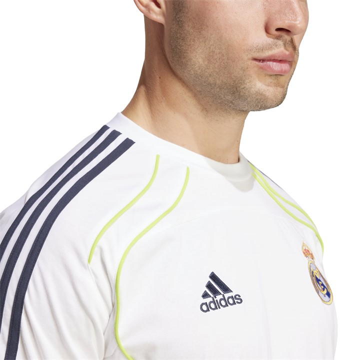 White - adidas - Real Madrid UBP T-Shirt Adults