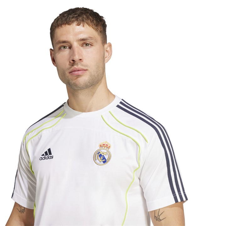White - adidas - Real Madrid UBP T-Shirt Adults