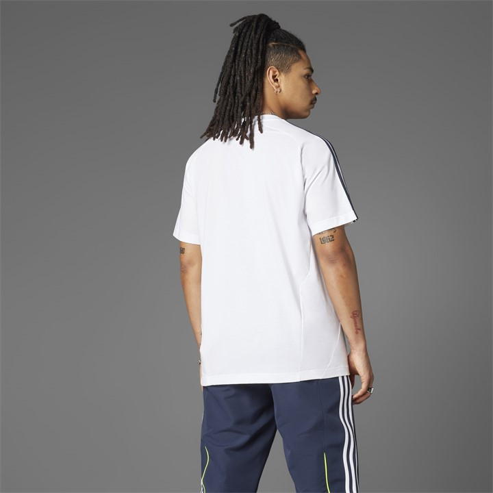 White - adidas - Real Madrid UBP T-Shirt Adults
