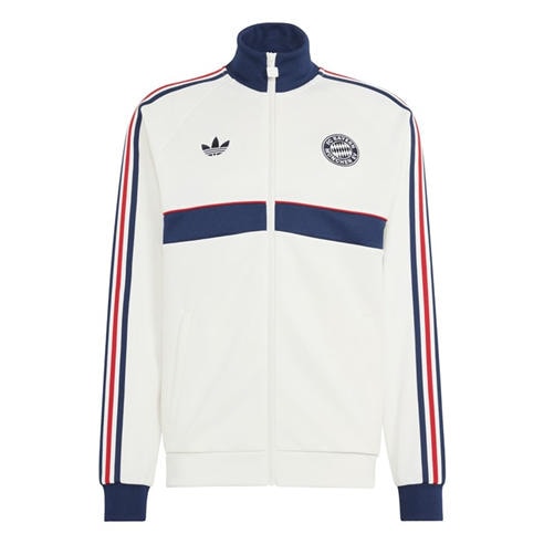 adidas - Men's OG Bayern Munich Long-Sleeve Slim-Fit Tracksuit Top