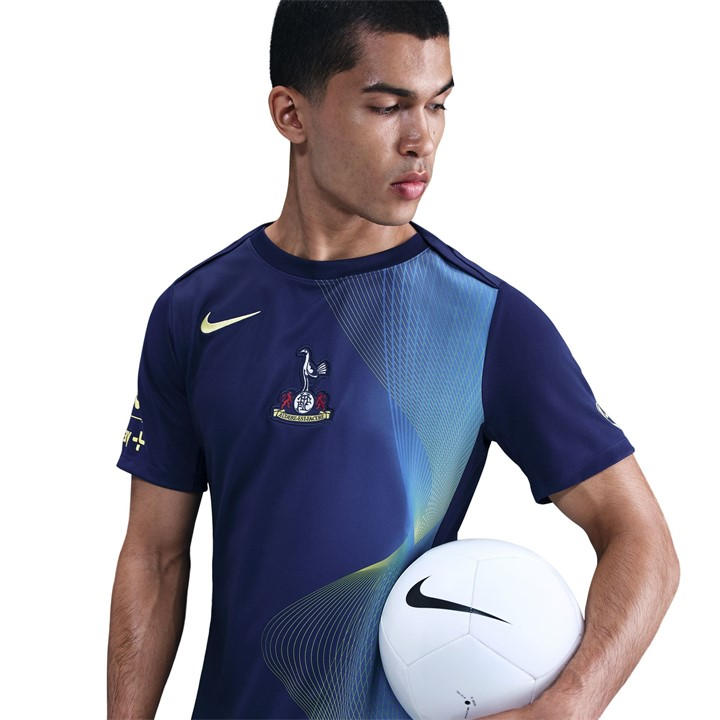 Nike Tottenham Hotspur Third Pre Match Shirt 2025 2026 Adults In Blue