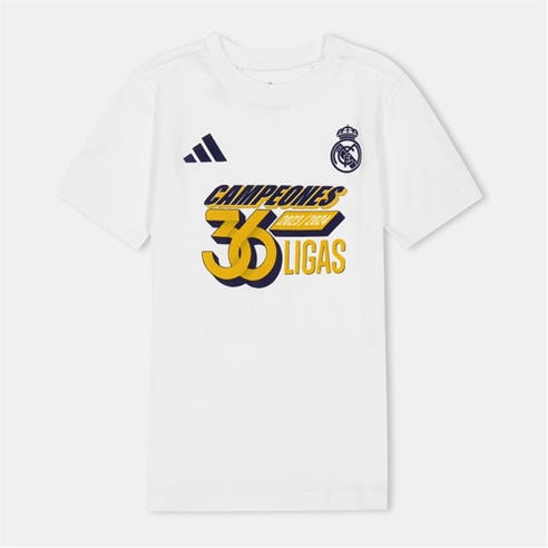 adidas - Unisex Kids' Real Madrid Winners Short-Sleeve T-Shirt