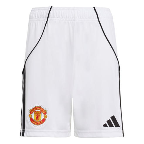 adidas - Manchester United Home Shorts 2025 2026 Juniors
