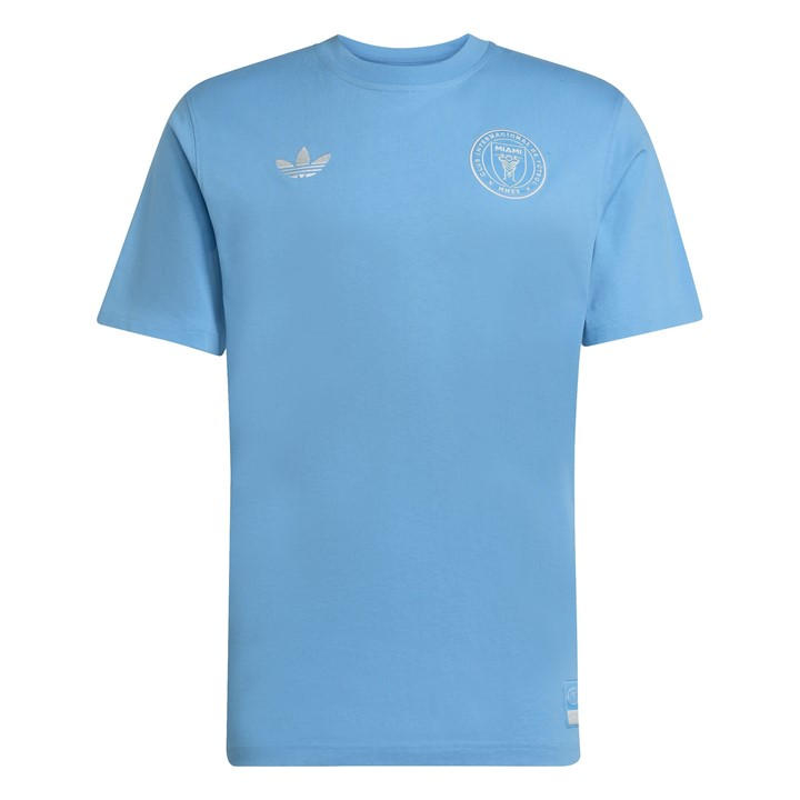 Adidas Men's Blue Inter Miami Og T-Shirt Medium