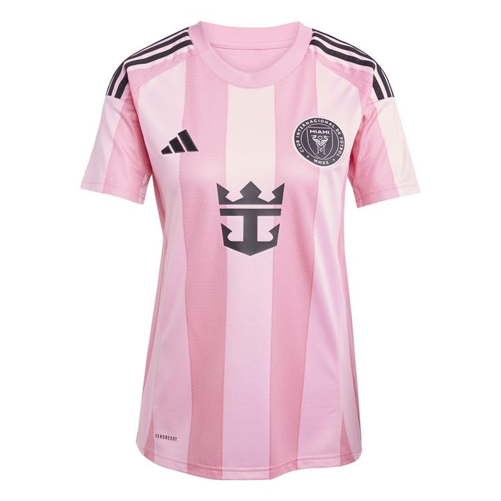 Adidas Women's Pink Inter Miami Home Shirt 2025 2026 Small