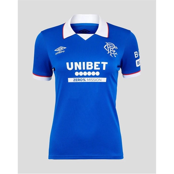 Castore Rangers Home Football Shirt 2025 2026 Women