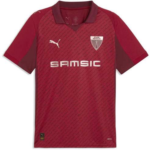 Puma - Mens Puma Stade Rennes 125th Home Kit 2025/2026
