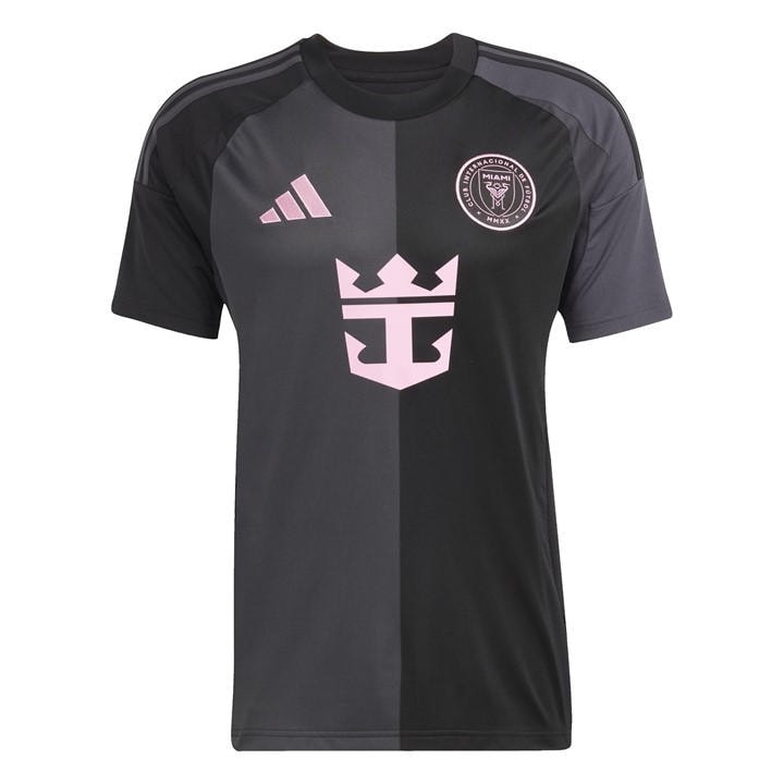 Adidas Men's Black Inter Miami Away Messi Shirt 2025 2026 Adults Small