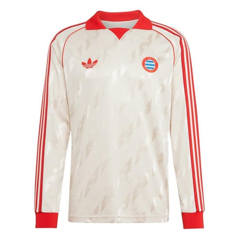 adidas - Mens Bayern Munich Third Longsleeve Retro Shirt 2025 2026