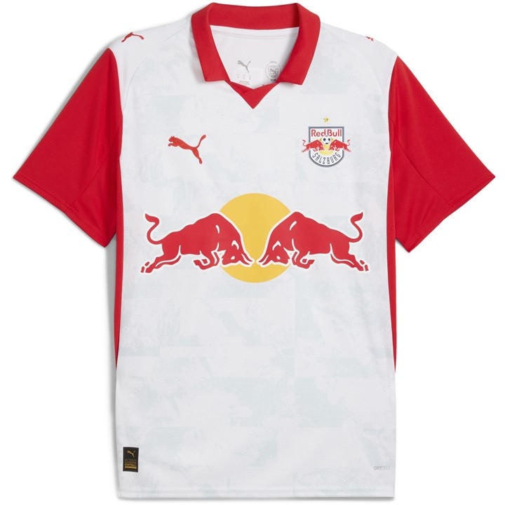 Puma Red Bull Salzburg Home Shirt 2025 2026 Adults In White