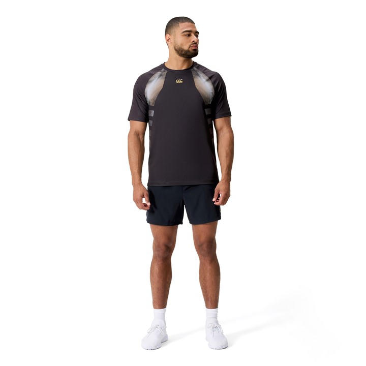 Canterbury Men's Black Tempo+ Tee Sn54 2XL