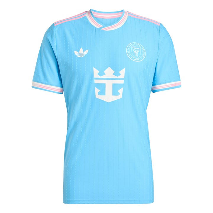 Adidas Men's Blue Inter Miami Authentic Third Shirt 2025 2026 Adults Medium