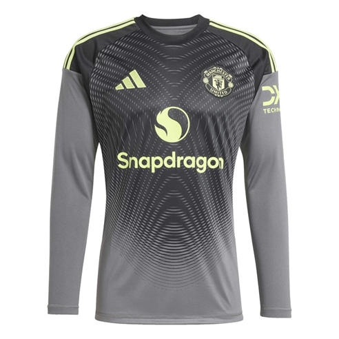 adidas - Manchester United Long Sleeve Goalkeeper Shirt 2025 2026 Adults