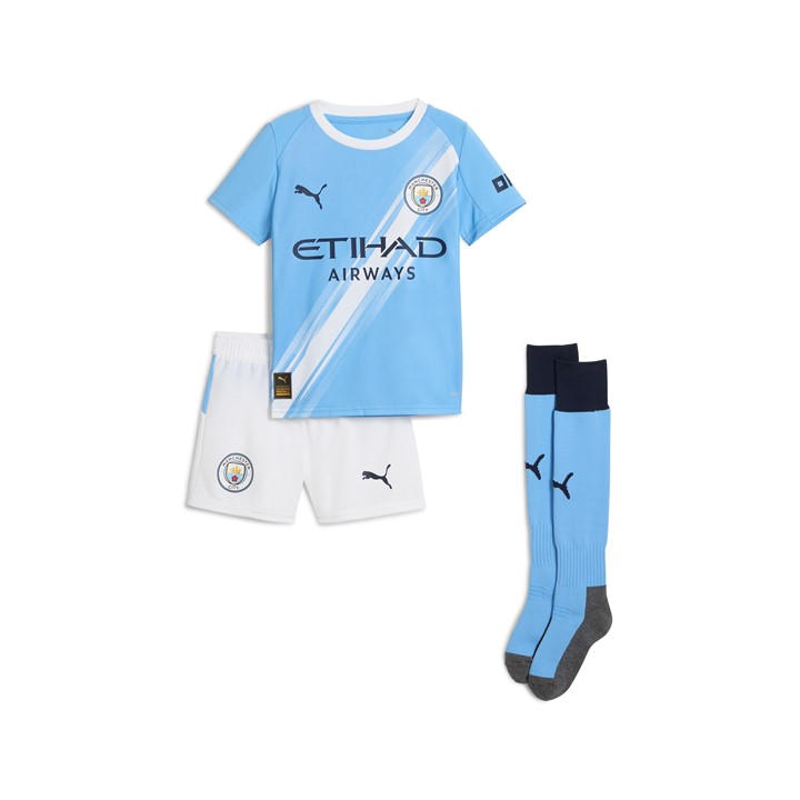 Blue - Puma - Manchester City Mini Kit 2025 2026 Infants