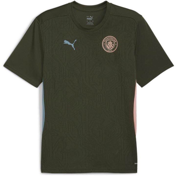 Puma Manchester City Training Shirt 2024 2025 Adults In Black